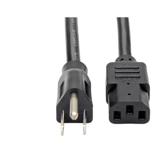 Cable Alimentacion Uso Pesado Pc 15A 14Awg Nema 5-15P/C13 1.8.M