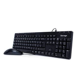 (Ed) Kit Vorago Km-105 Teclado Y Mouse Alambrico Multimedia Usb