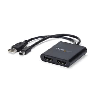 Splitter Divisor Mini Dp 2 Puertos Displayport Hub Mst .