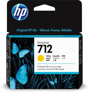 Tinta Hp 712 3ed69a Amarillo 29ml