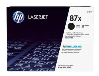 Cartucho De Toner Original Hp Laserjet 87x De Alta Capacidad Negro (cf