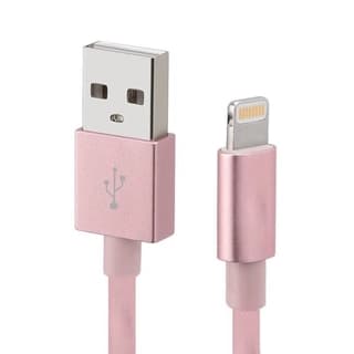 Cables Usb Dbugg Db-G-Usblr A Lightning Color Rosa. 1 Metro De Largo. Alta Resistencia Materiales Y Carga Rápida
