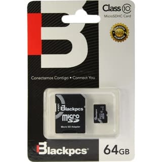 Memoria Micro Sdxc Blackpcs 64Gb Clase 10 (Mm10101-64)