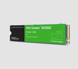 (Ed) Unidad Ssd M.2 Wd Sn350 500Gb Wds500G2G0C Green Pcie Nvme