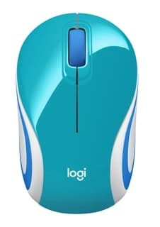 (Ed)Mouse Logitech M187 Mini Inalambrico Teal (910-005363)