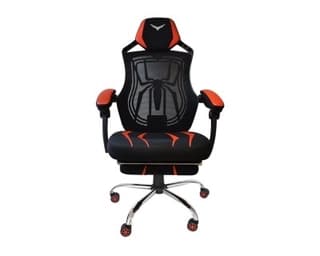 Silla Gaming Naceb Na-0928 Technology Gamer Asiento Acolchado Negro/Rojo