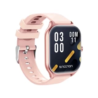 Smart Necnon Nsw-101 Smartwatch 2.01 Ip67 Bt 5.0 App Fitpro Bat 180 Mah Mide Calorias Fc Con Vibración Multimedia Función Buscar Y Fotos Distancia Rosa/Ororosa