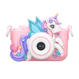 Cámaras Necnon Ncd-Kids 2 Camara Infantil Unicornio Rosa