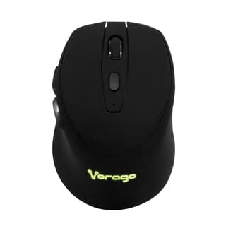 Mouse Vorago Mo-306 Inalambrico Iluminado 2400 Dpi Recargable Negro