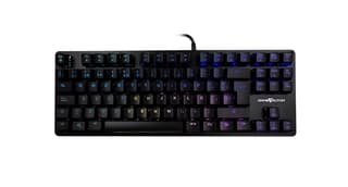 Teclado Mecánico Game Factor Kbg500-Bl Vorago Alámbrico Español Negro Rgb