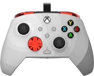 Rematch Xbox Wired Controller Radial White Caja Maltratada