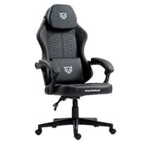 Silla Gamer Balam Rush Force Max Z3 / Hasta 120 Kg / Inclinacion 135 Grados / Soporte Lumbar Ergonomico / Piston Clase 3 / Negro / Br-940634