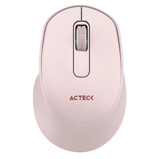 Mouse Acteck Optimize Ergo Mi470 / Inalambrico / Receptor Usb / Optico / 1600 Dpi Ajustable / 2 Botones + Scroll / Ergonomico / Click Silencioso / Win + Mac / Rosa / Ac-939881