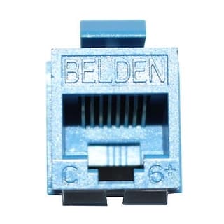 Conector Jack Belden Ax104193 Rj-45 Azul De Plástico Cat 6