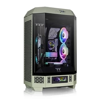 Gabinete Thermaltake Ca-1Y4-00Sewn-00 Tower 300 Matcha Green Micro