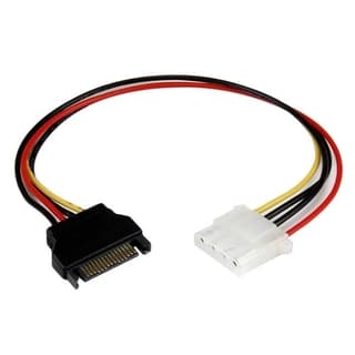 Cable 30Cm Adaptador Convertidor 4 Pines A Sata - Hembra Lp4 A Macho Sata Alimentación Corriente - Conversor - Startech.Com Mod. Lp4Satafm12