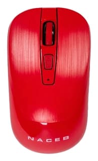 Mouse Naceb Technology Na-0137R Inal 2.4G Rojo