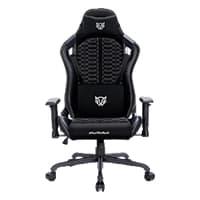 Silla Gamer Balam Rush Thunder Max V7 / Tela Nylon Transpirable / Reposabrazos,Reposa Pies,Cojin Lumbar / 140 / 150Kg / Negro / Br-940597