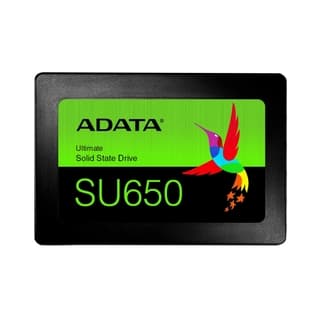 Unidad De Estado Solido Ssd Interno Adata Su650 256Gb 2.5 Sata3 Lect. 520 Escrit. 450 Mbs 7Mm Pc Laptop Minipc Sin Bracket 3Dnand (Asu650Ss-256Gt-R)
