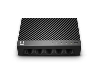 Switches Netis St3105C Modelo St3105C5 Puertos 10/100Mbps De Escritorio Con Seguro Conector Incorporadono Administrable