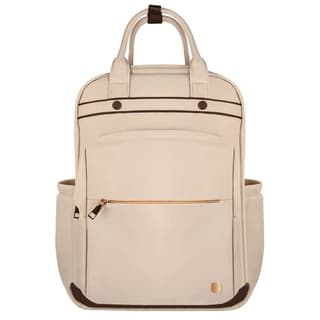 Mochilas Y Maletines Perfect Choice Pc-084655 De Mujer Para Laptop Elegante Funcional Modelo Kokette Color Taupe |