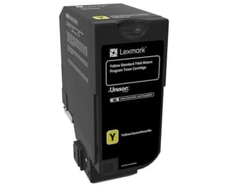 Toner Laser Lexmark / Color Amarillo / Rendimiento Estandar / 74C4Sy0 / Hasta 7,000 Paginas / 5% De Cobertura / P/Modelos: Cx725Dhe, Cs725De, Cs720De
