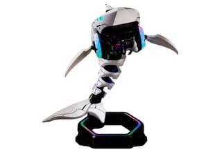 Gabinetes Gaming Cooler Master Abk-Ffnn-S38L1-R1 Shark X (Abk-Ffnn-S38L1-R1) Color Blanco/Negro