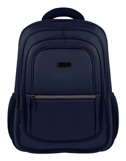 Mochila Perfect Choice Pc-084143 Para Laptop 15.6-17 Pulgadas Gran Capacidad Essentials Color Azul|