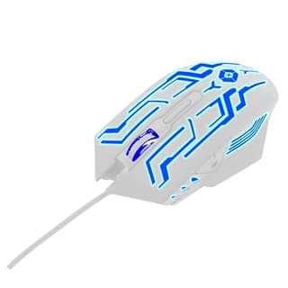 Mouse Alámbrico Vortred 6D Legacy Gamer 3600 Dpi Ajustable Botones Color Blanco |