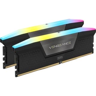 Memoria Ram Corsair Ddr5 Vengeance Rgb 48Gb 2 X 24Gb 6400Mt/S Cl36 Black Cmh48Gx5M2B6400C36