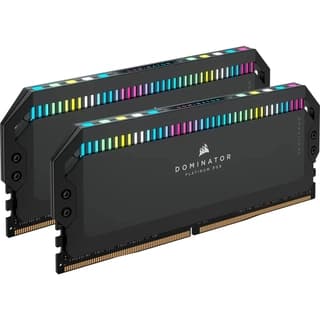 Memoria Ram Corsair Ddr5 Dominator Platinum Rgb 64Gb 2X32Gb 6000Mt/S Cl40 Black Cmt64Gx5M2B6000C40