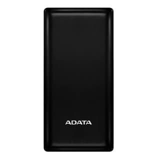 Power Banks Adata C20 Powerbank De 20000 Mah. Carga Simultánea 3 Dispositivos. Con Indicador Led Dos Puertos Usb-A Y Un Usb-C. Negro. Pbc20-Bk