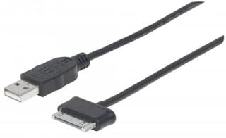 Cable Usb V2.0 A-Samsung 30 Pines 1.0M Negro