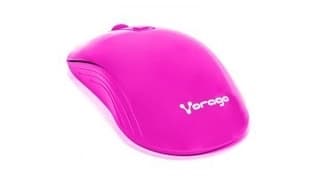 Mouse Vorago Mo-207 Rosa Rf Inalámbrico 1000/1600 Dpi