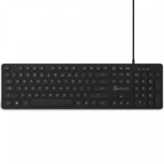 Teclado Getttech Gti-28201G Retroiluminado Ignite Gris 105 Teclas Conexión Usb Abs Frente Y Galvanizado Atrás Mod.