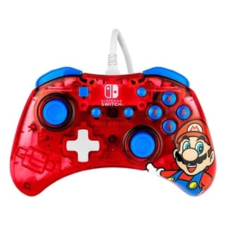 Rock Candy Wired Ctrl Mario Nintendo Switch Caja Maltratada