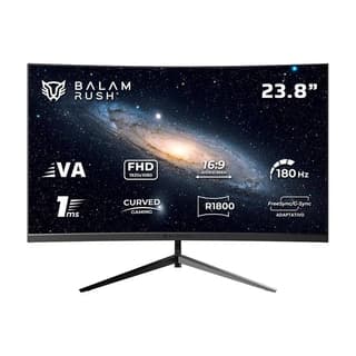 Monitores Gaming Balam Rush Mag24Y Curvo 23.8 Pulgadas 180Hz Andromeda Panel Va