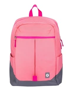 Mochila Techzone Rainbow Backpack Tzlbp26-R Colors 16 Rosa 100% Poliester Garantia Limitada De Por Vida.