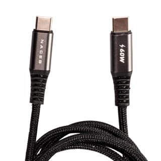 Cables Usb Naceb Technology Na-0140 Tipo-C Ac 60W 1M