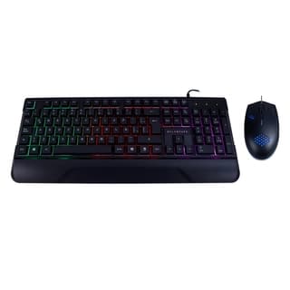 Kit Teclado Y Mouse Balamrush Alambrico Usb Led Demtrix Br-931373