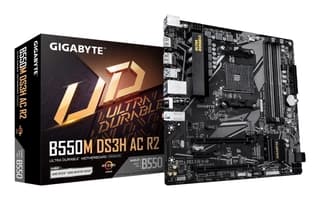Motherboards Gigabyte B550M Ds3H Ac R2 Tarjeta Madre Atx Ddr4 Am4 32 Gb Para Amd