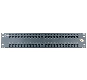 Patch Panel 48 Puertos Cat6 2U Precargado Belden Ax103255 Acero Negro