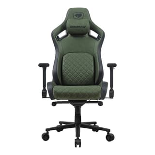 Silla Cougar Chair Defensor S Army Green F Gaming Chair Bolsillo Trasero Cuero Sintetico 150Kg