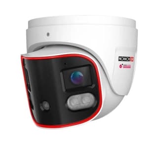 Cámara Domo Ip Provision-Isr Dpan2-340Adrn Panorámica 8 Mp Lente 2.8Mm (180°) De Dia Detecta Hasta 20 Mts Ir Mtsled Híbrido Dda2 Microfono Incorporado Wdr Ip67