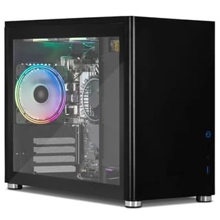 Pcs De Escritorio Gaming Yeyian Ypa-Hsb560Gtc-01M Gamer Hussar Negro Ryzen 5600Gt