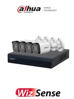Videoportero Dahua Technology Kit/Xvr1B08-I/4-B1A21N-U De Videovigilancia Con Dvr Cooper-I Wizsense