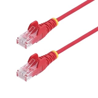 Ethernet Cable Cat6 Slim 15M Red - Snagless Lszh