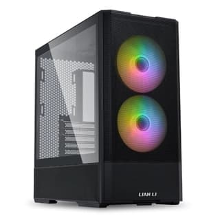 Gab Lian Li Lancool 207 Black 2 Vent Argb 140Mm, 2 Vent Pwm 120Mm, Crist Temp Malla Matx / Atx