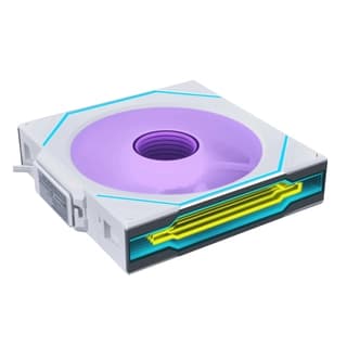 Ventilador Uni Fan Sl-Inf White Wireless 120 Led Argb