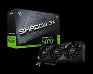 Gpu Msi Geforce Rtx 5070 Ti 16G Shadow 3X Oc 16Gb Ddr7 Pcie Gen 5 750W